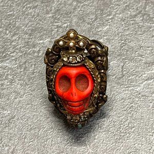 Ollipop Skull Queen Ring - Adjustable